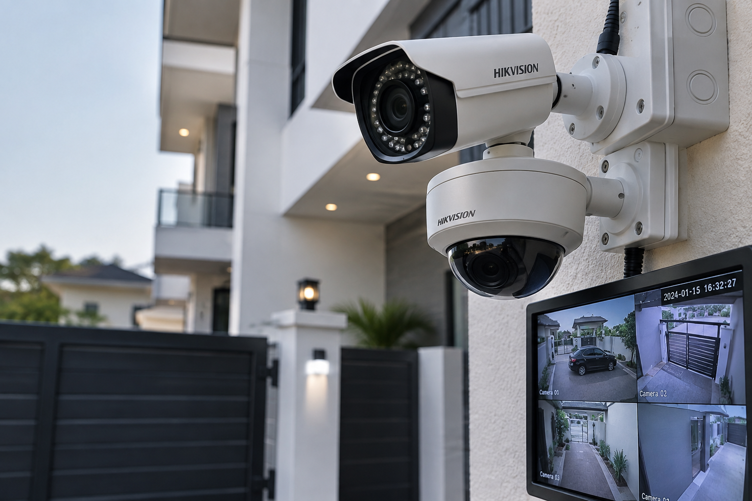 CCTV Camera System Project Installation