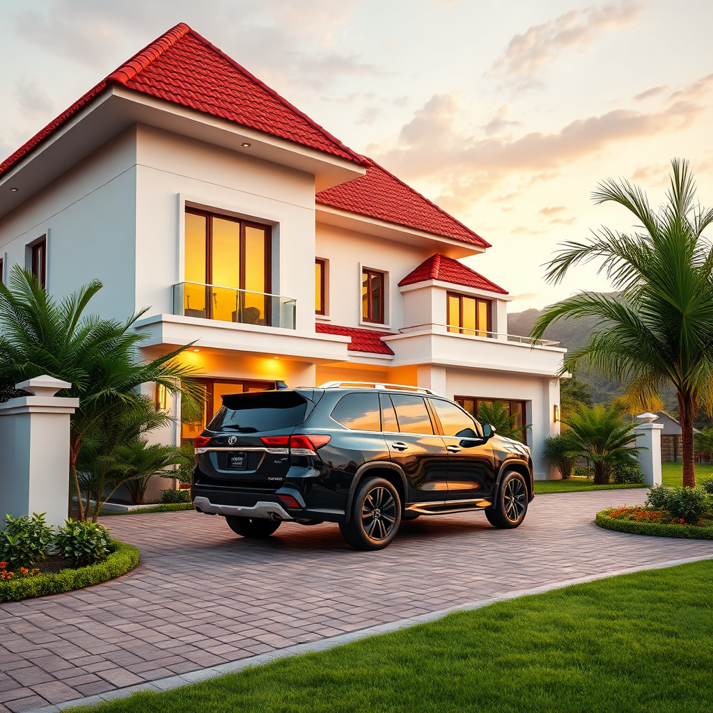 A stylized image showcasing interconnected icons representing real estate sales, property management, land development, oil and gas trading, and POS services. These icons are arranged in a circular fashion, symbolizing a holistic and integrated service offering. The color palette is modern and professional, with a clean and minimalist design.