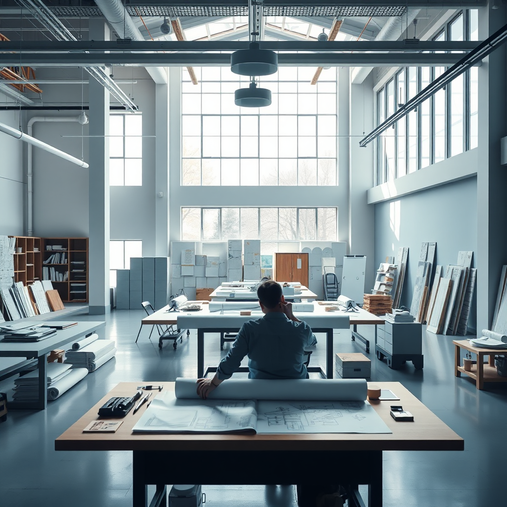 Architectural design studio concept