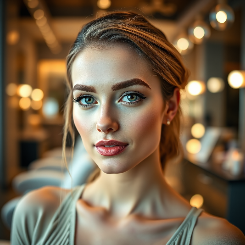 Luxurious Nigerian nail studio in progress