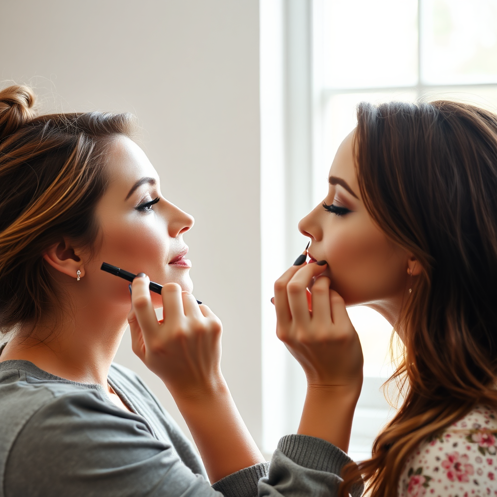 Makeup artist at ChicGleam studio