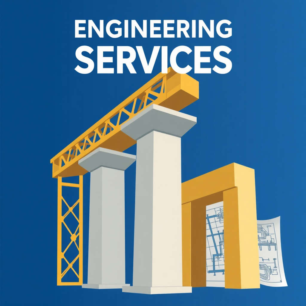 Engineering services hero illustration