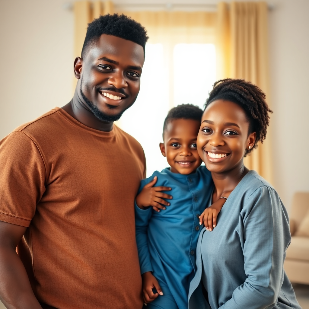 Nigerian testimonial portrait