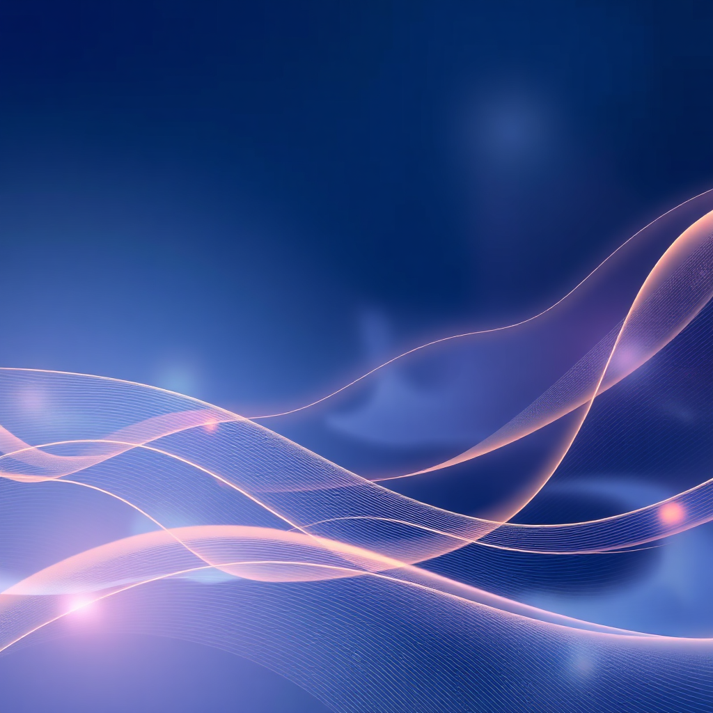 Abstract visual representing sound, meditation, and community at JMPBliss Radio