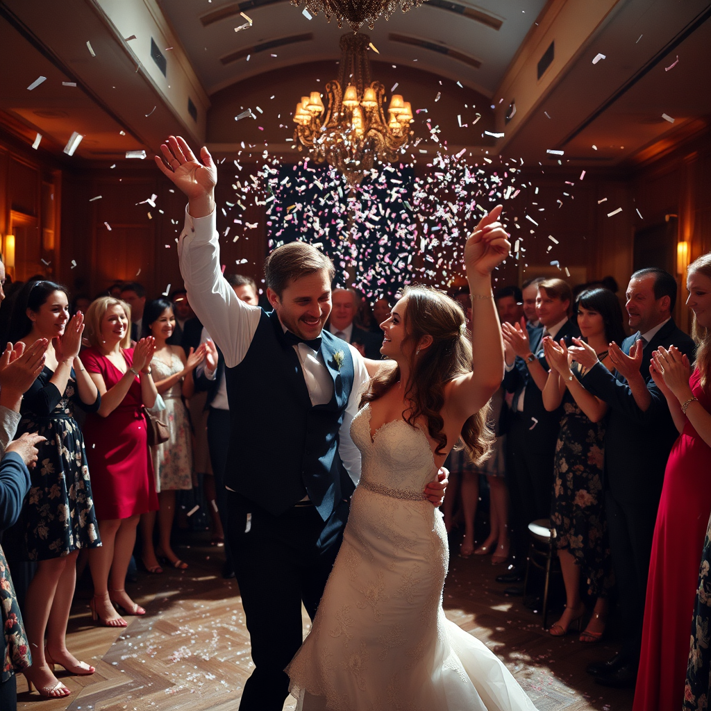 Cinematic dance moment