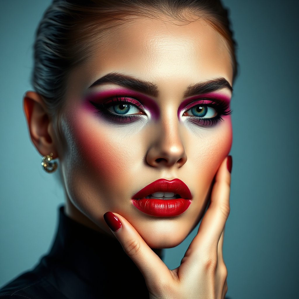 Editorial beauty shot
