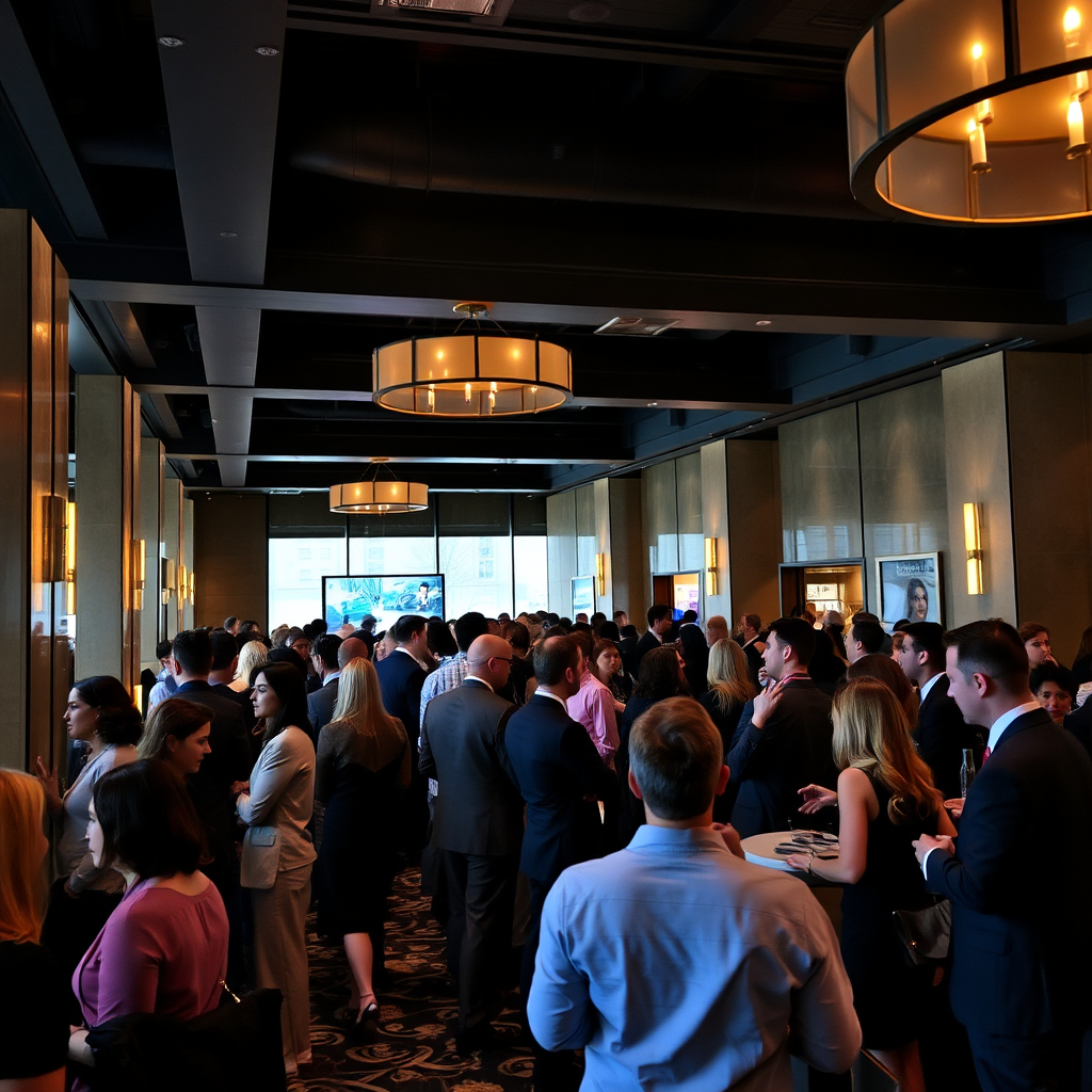 Executive lounge networking