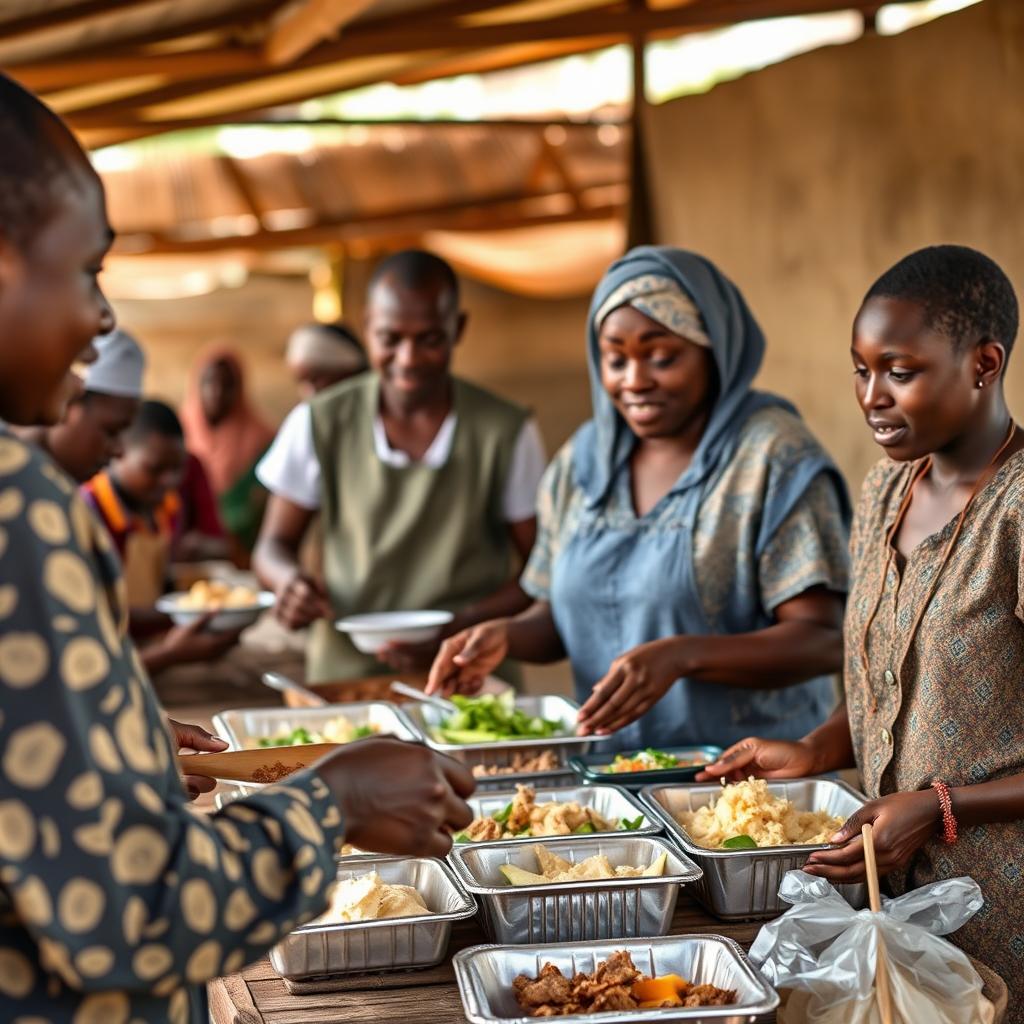Food relief and family support
