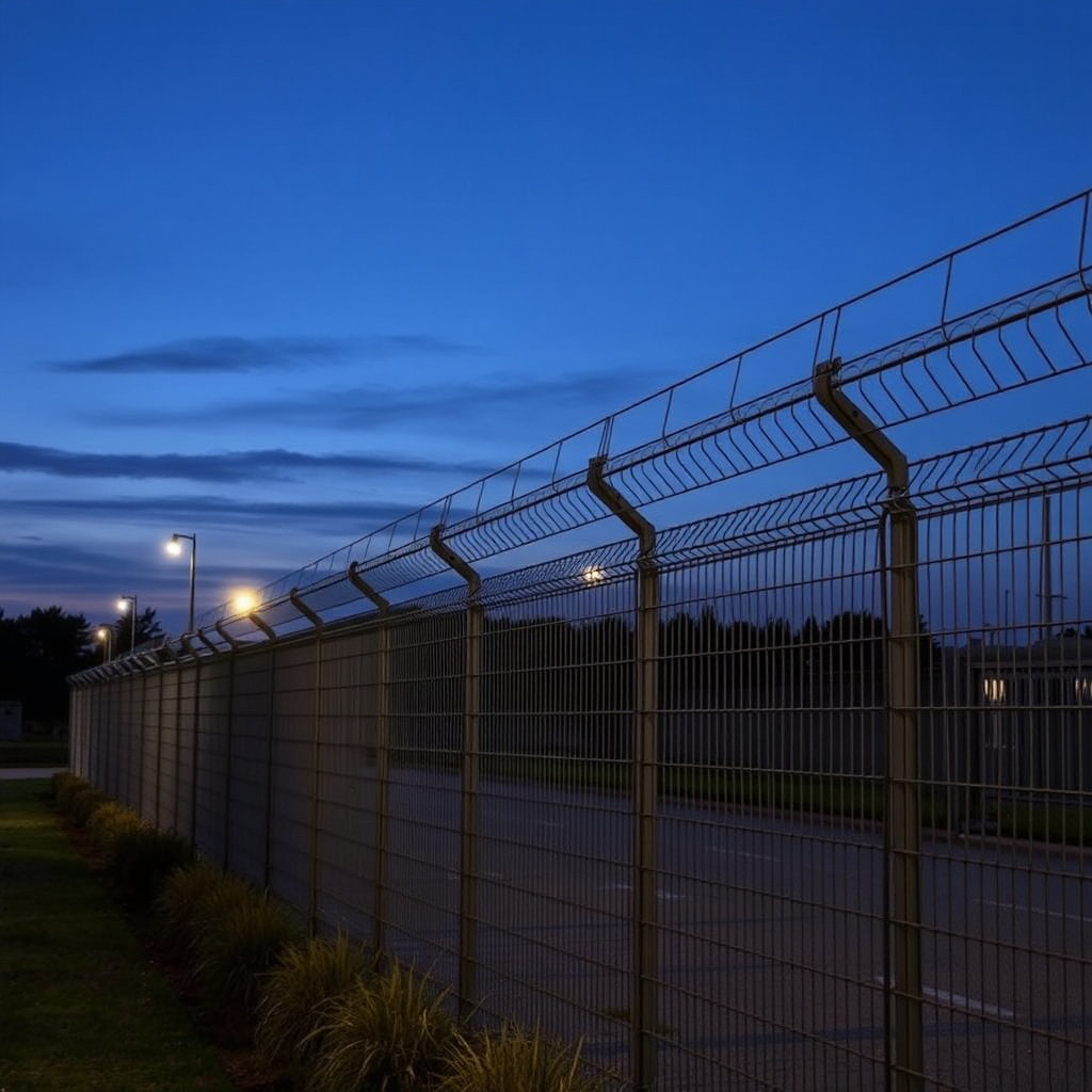 Industrial Perimeter Fencing