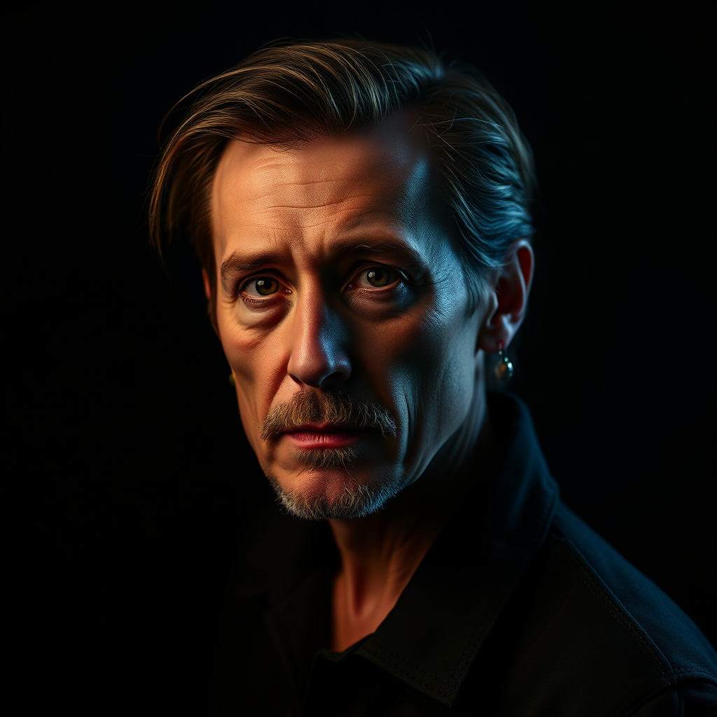 Large studio portrait
