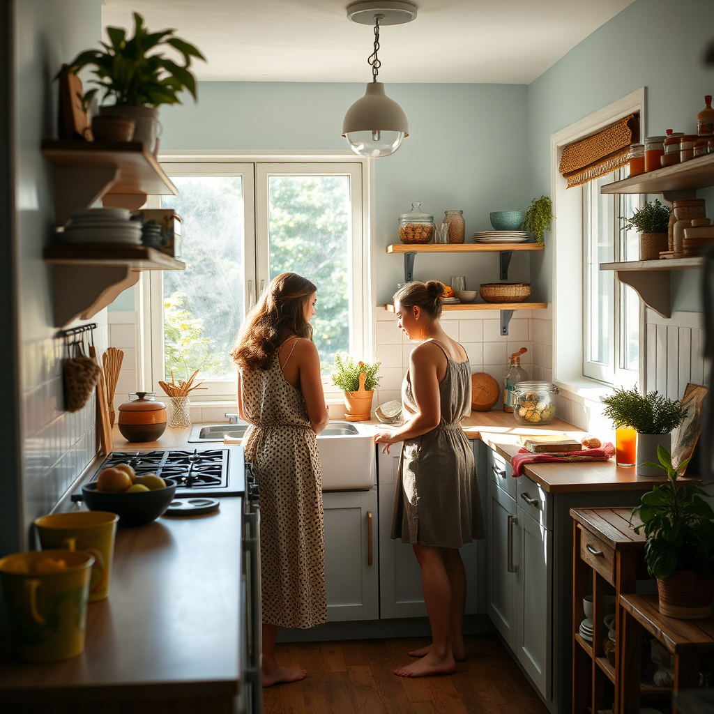 Lifestyle kitchen shoot