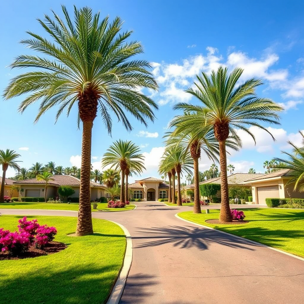 Lush landscape of Solace City