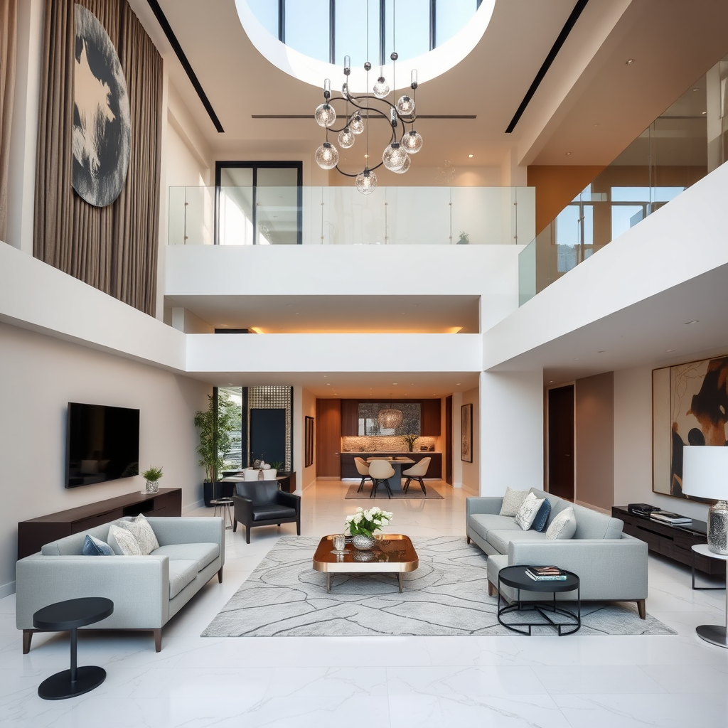 Terrace duplex interior