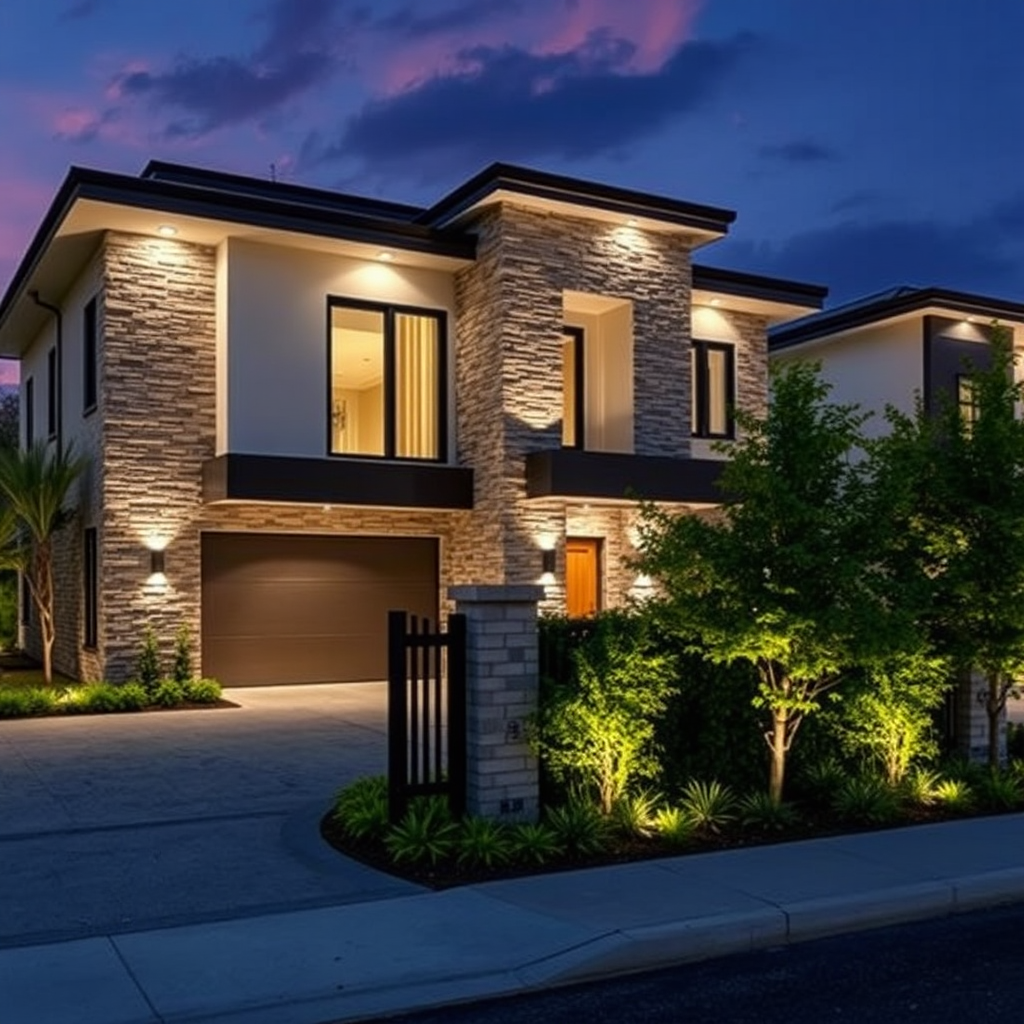 Exterior of property