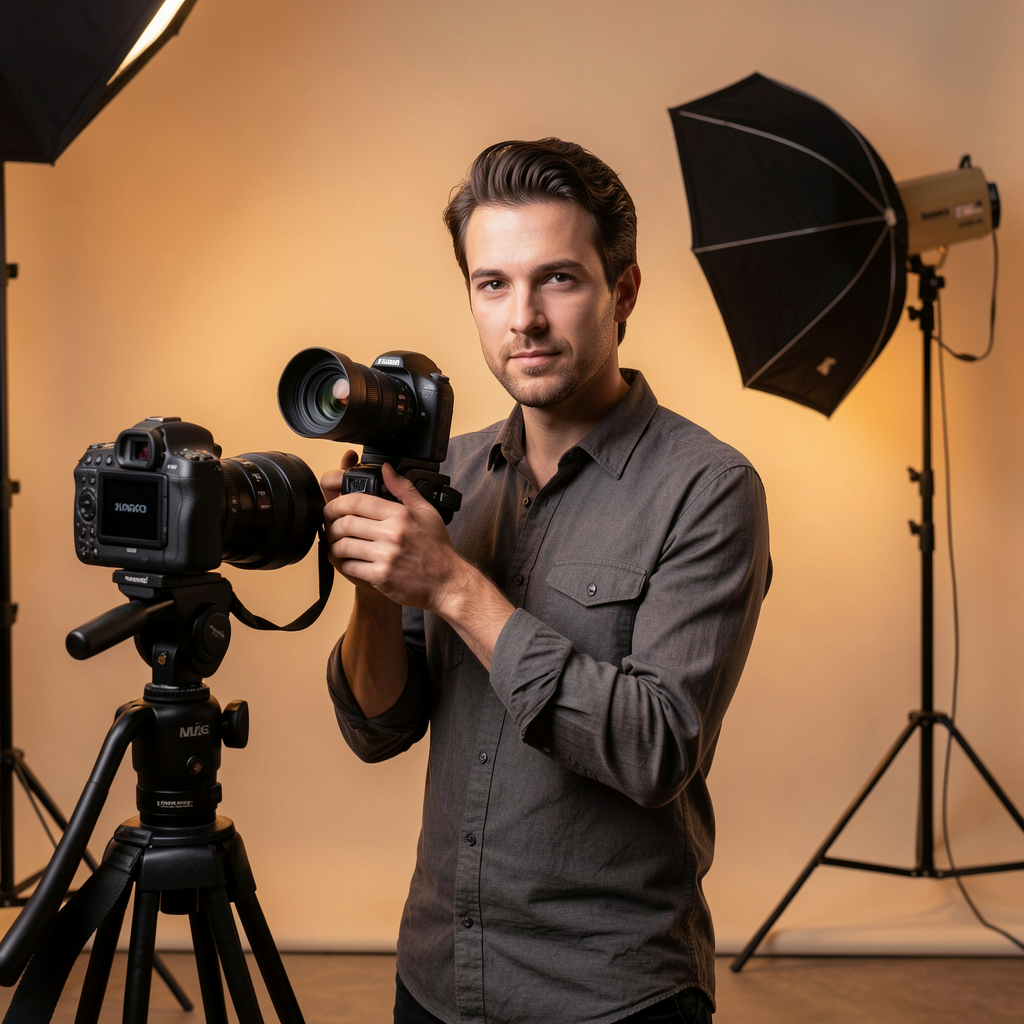 Studio portrait
