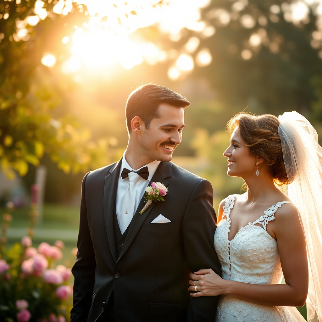 Wedding couple