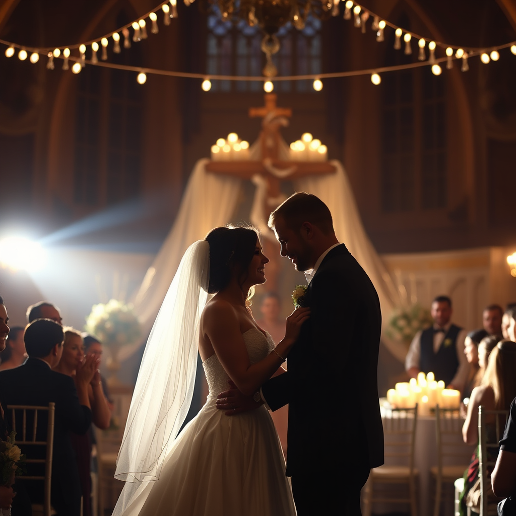 Wedding video still