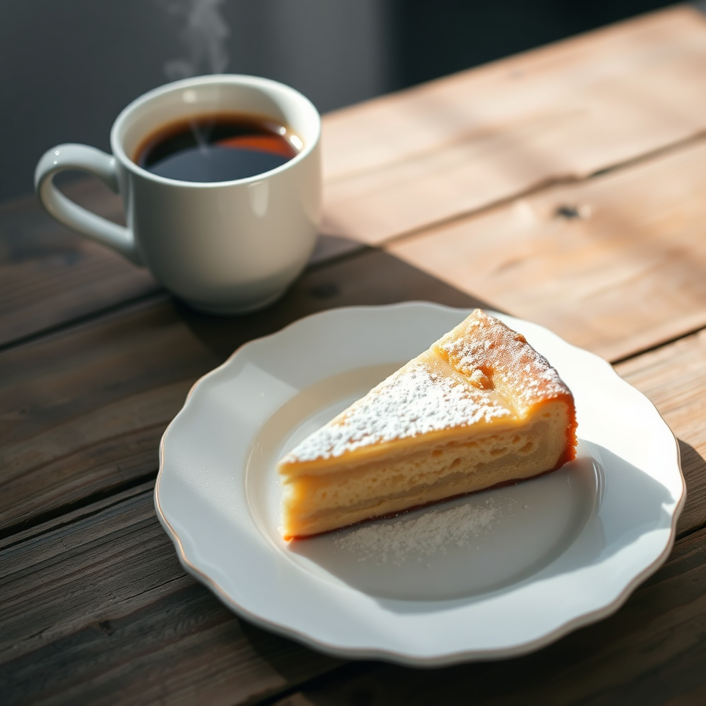 Baumkuchen and Coffee