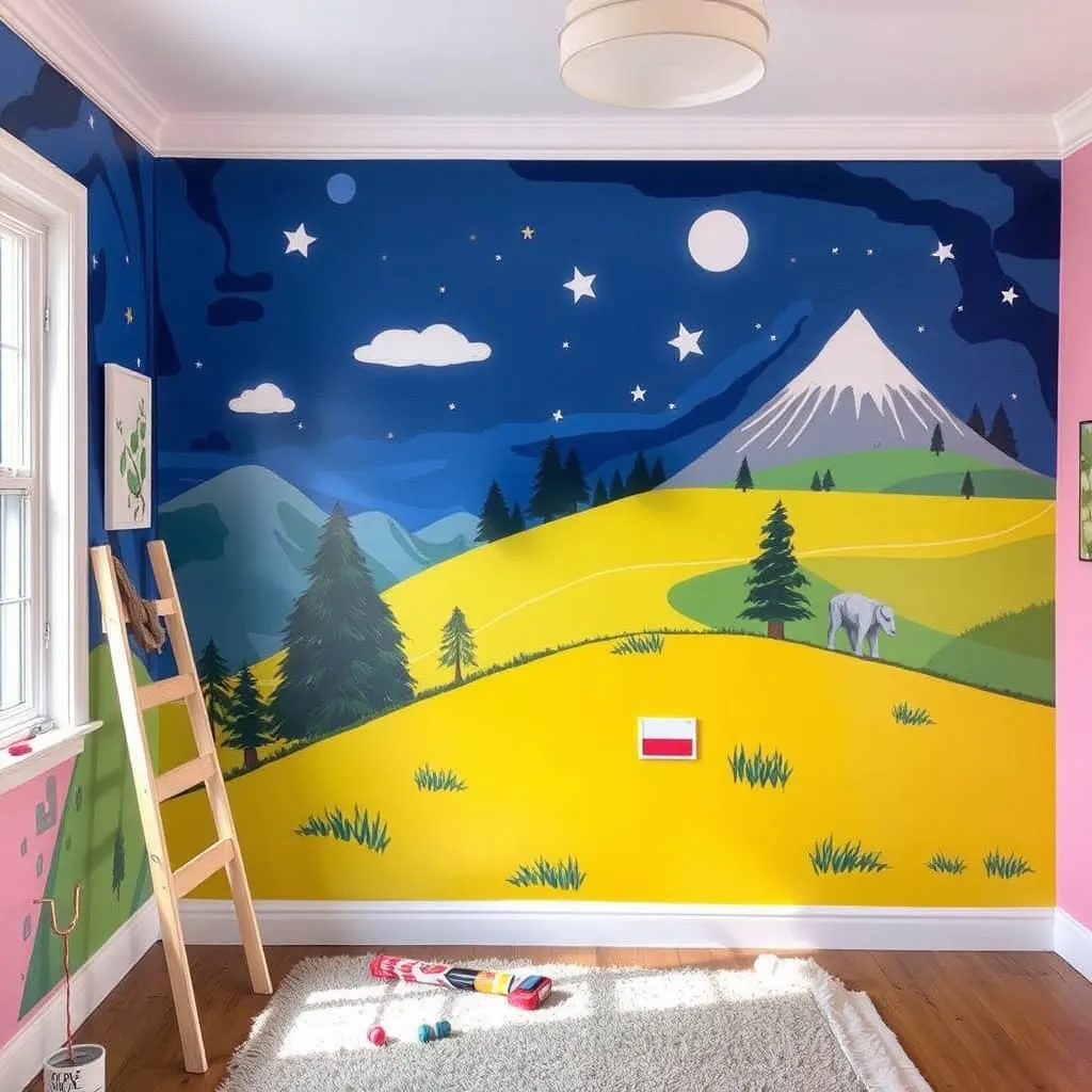 A friendly and professional painter is discussing a project with a homeowner, with a color chart and paint samples laid out on a table between them. The setting is a cozy living room with warm, natural lighting, conveying a sense of trust and personalized attention.