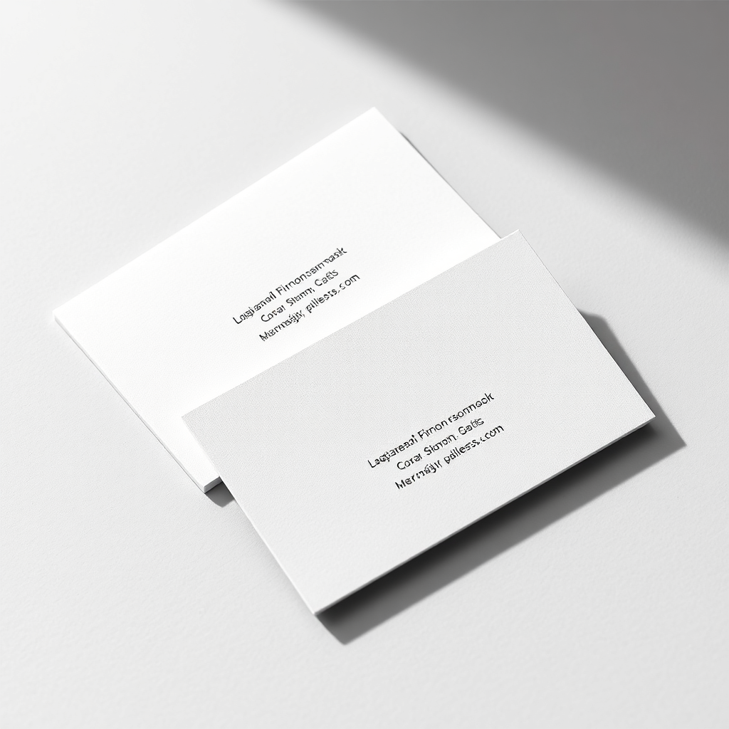 Minimalist Card Mockup