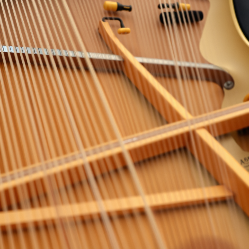 Piano interior