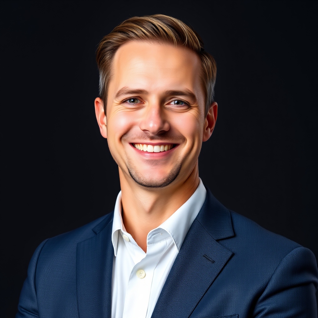 Professional headshot of a real estate agent