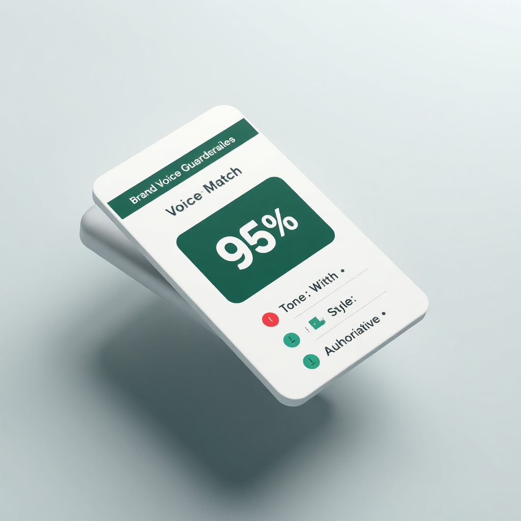 Brand Voice Guardrails Interface