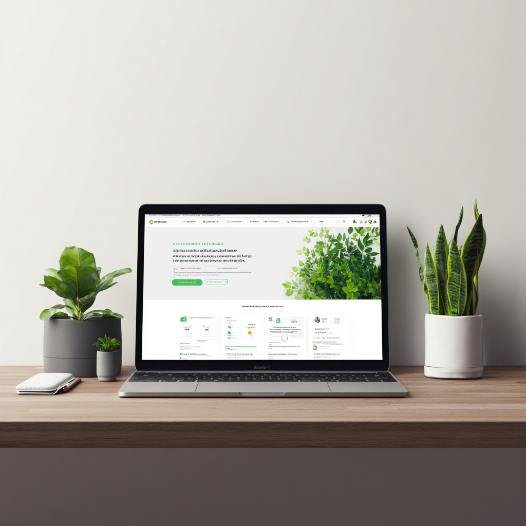 Stylized image of a person walking through a park with a mobile phone in hand, capturing moments of their healthy lifestyle. The phone screen shows an income tracker increasing as they engage in activities like jogging, drinking a smoothie, and connecting with friends. The scene conveys the concept of earning while living a healthy lifestyle.