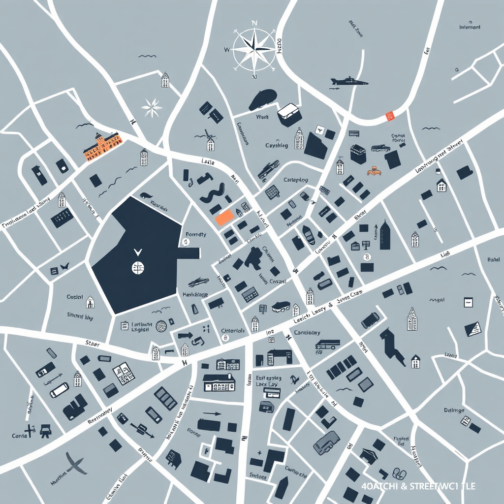 Map of Saatchi & Saatchi London office location