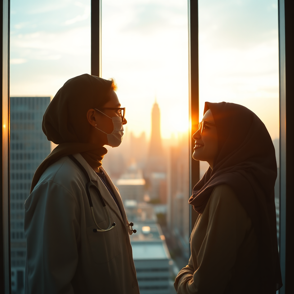 A stylized image featuring a woman radiating confidence and self-love, emphasizing the clinic's mission to enhance natural beauty and self-esteem. Soft, warm lighting.