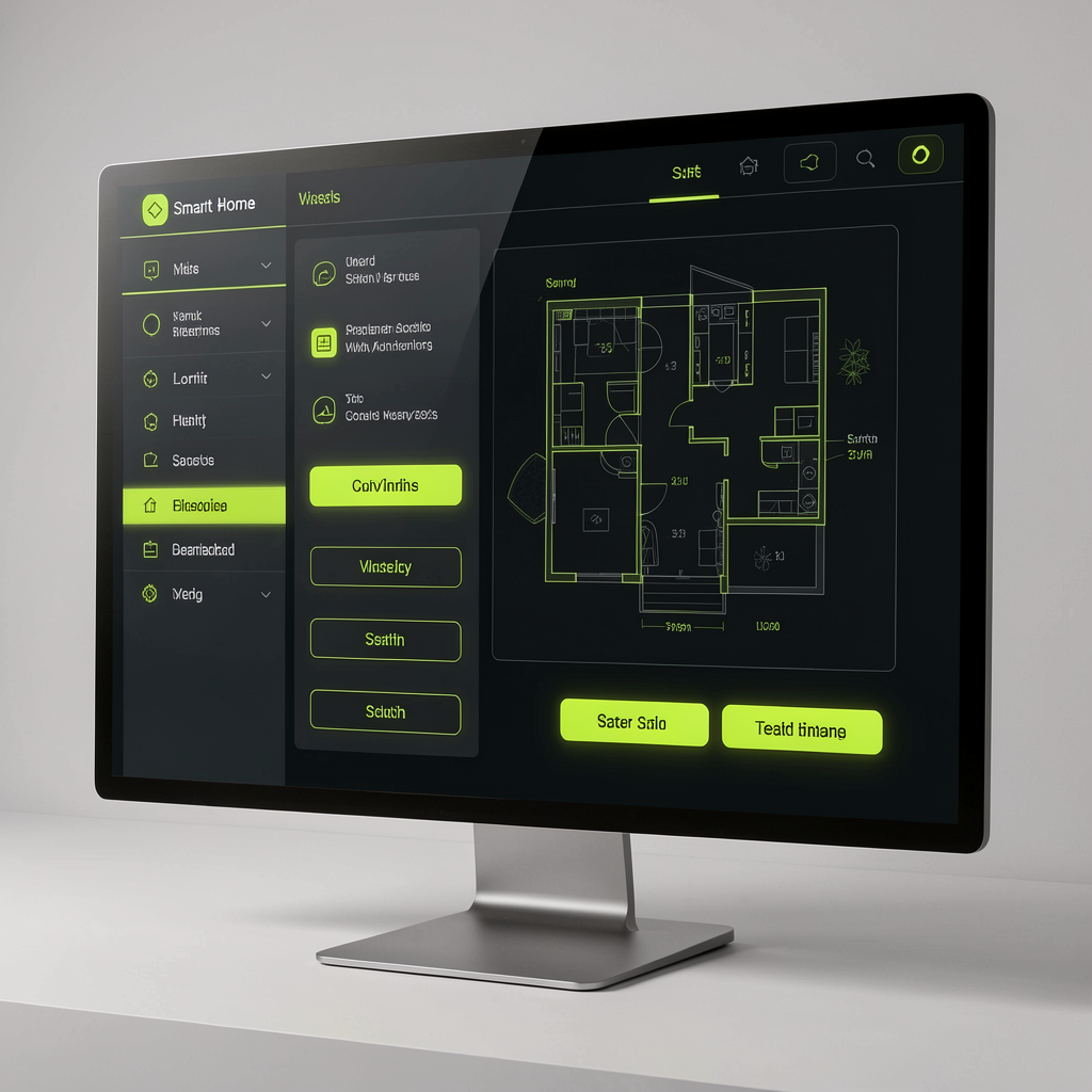 Smart IoT Dashboard Presentation Mockup