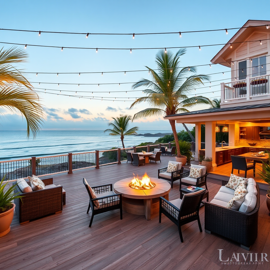 Outdoor deck and dining
