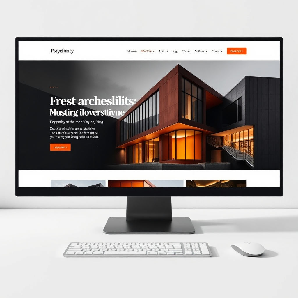 Atlas architecture website design