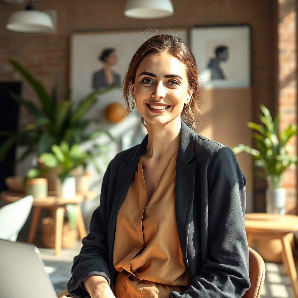 Creative team member working