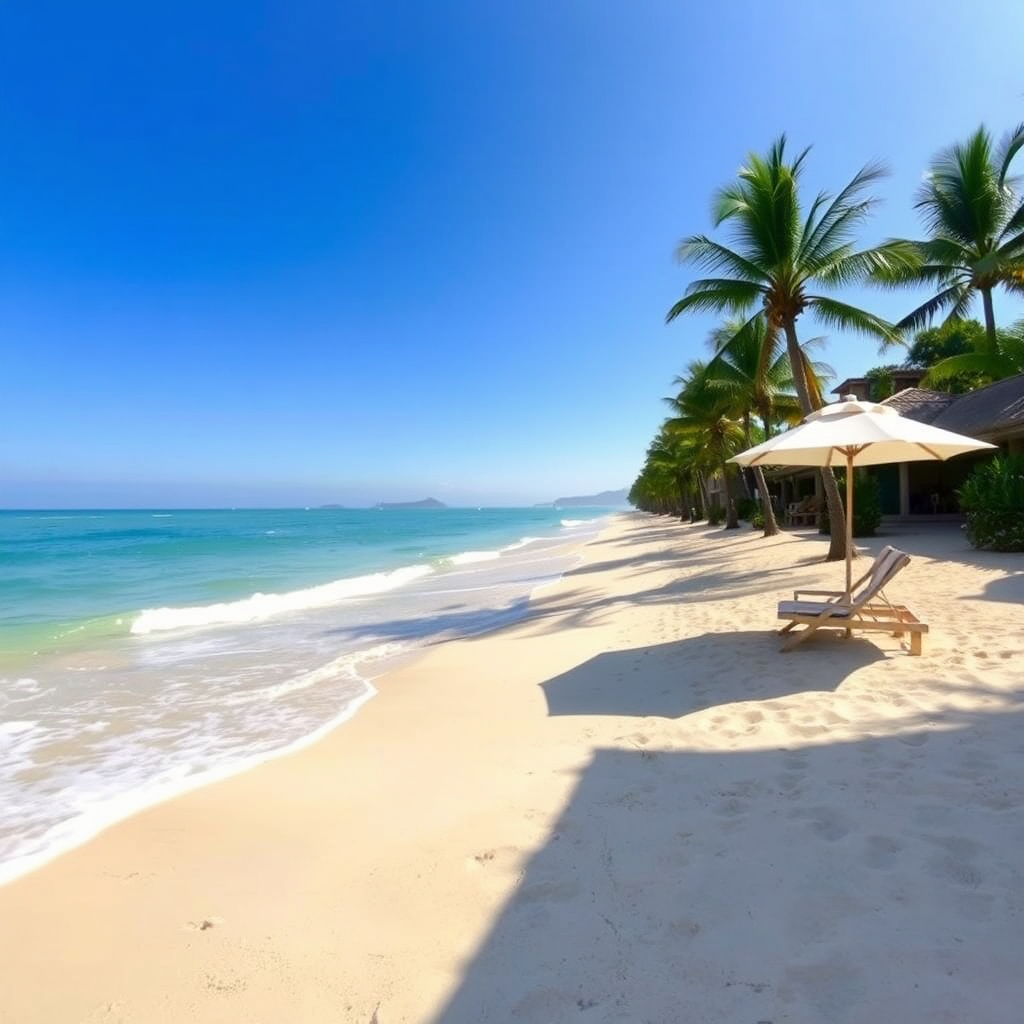 Private beach access