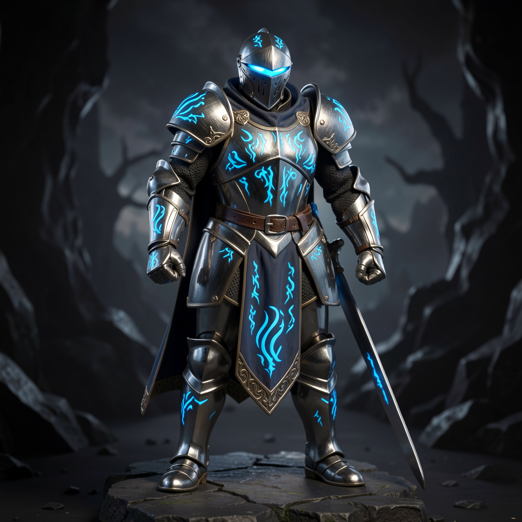 Fantasy Knight Action Figure