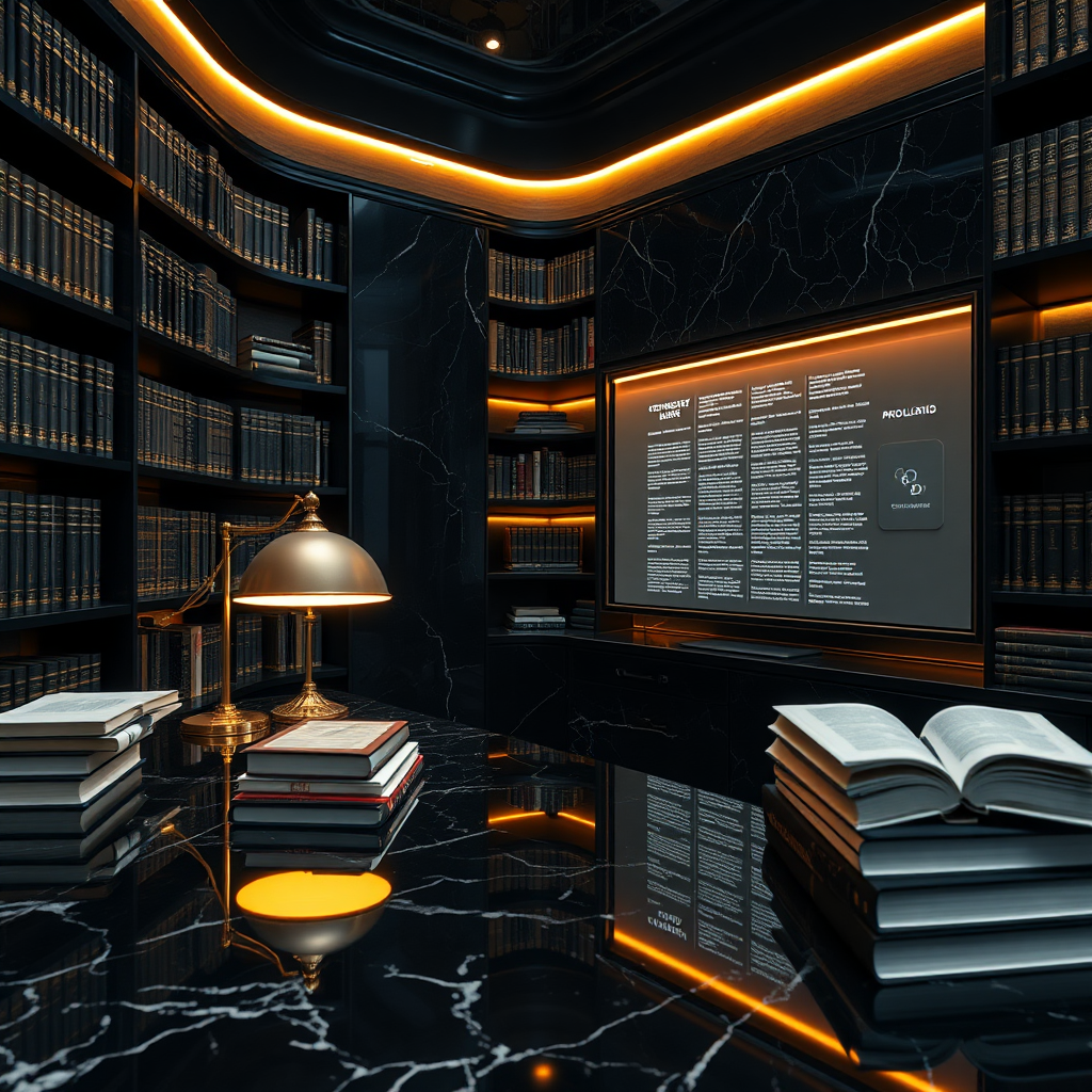 Elegant entertainment library