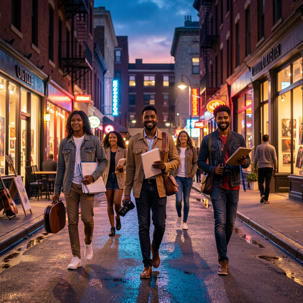 City of Dreamers series scene