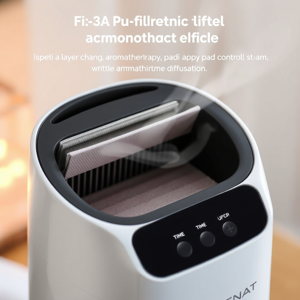 Focenat HEPA Luftrenare Detaljerad vy