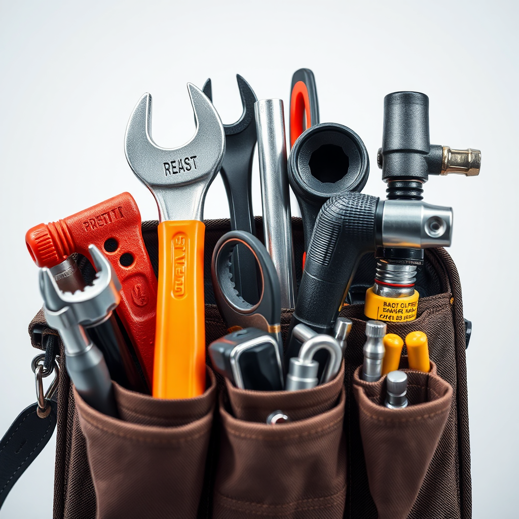 Professional plumbing tools