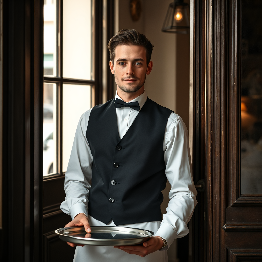 Classic Parisian Waiter