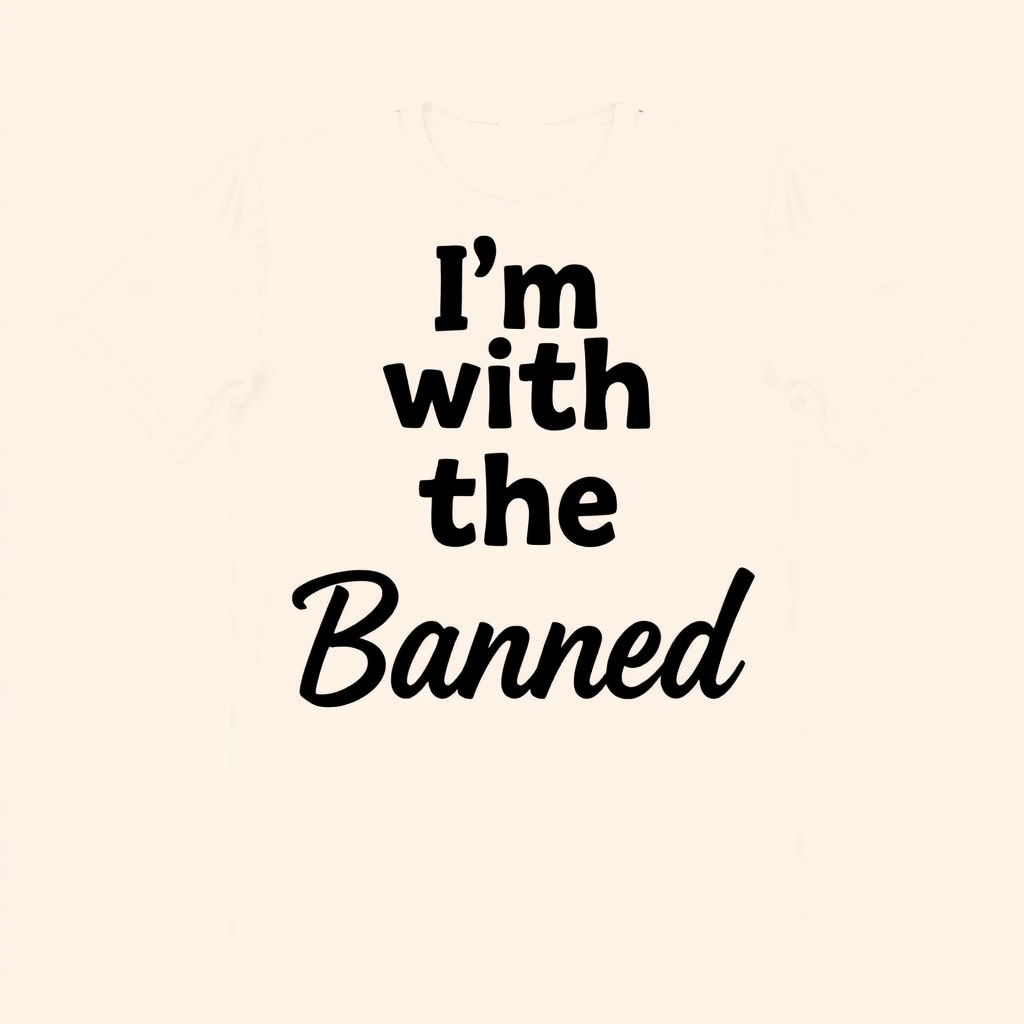I'm with the Banned t-shirt