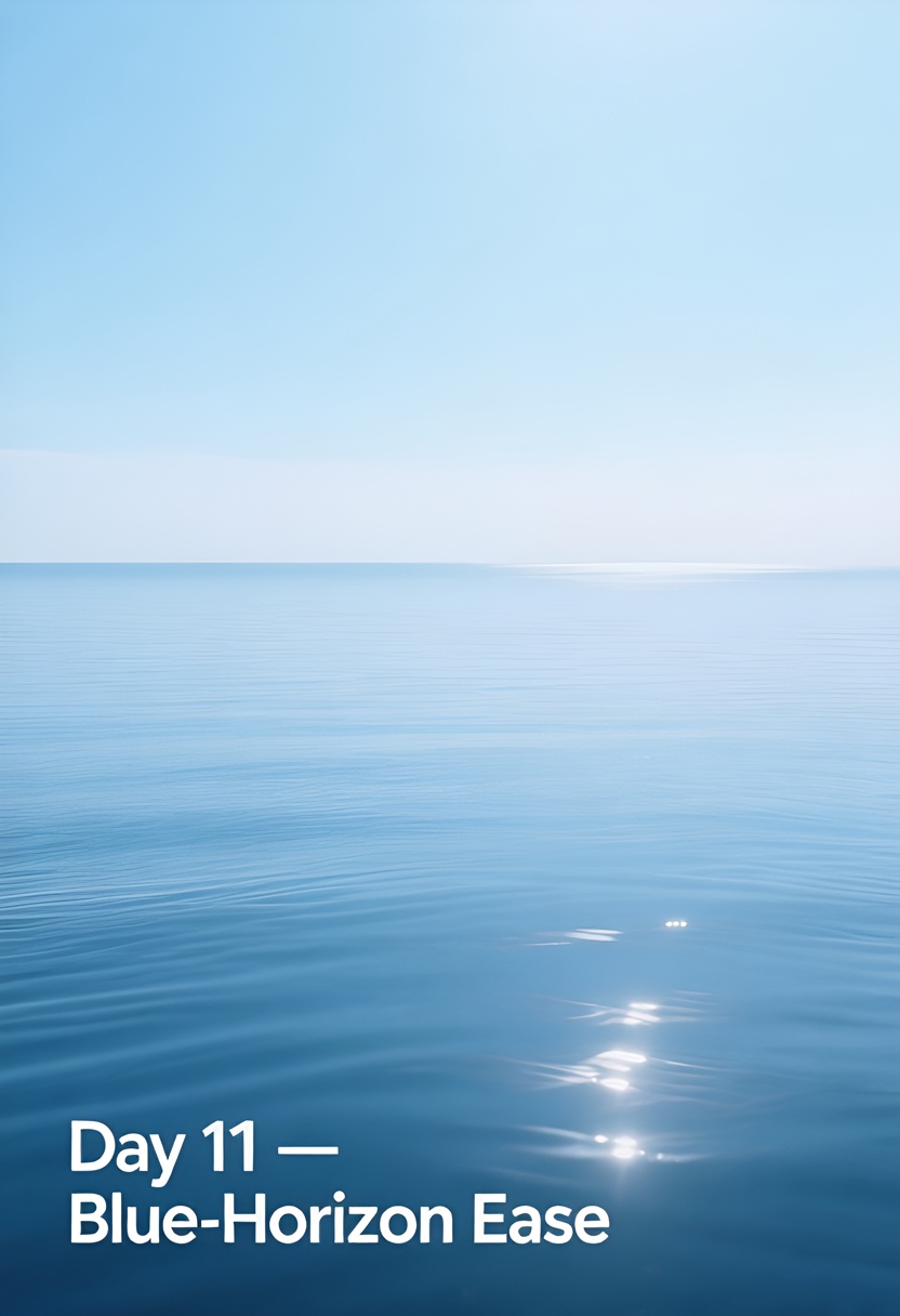 Day 11 — Blue-Horizon Ease