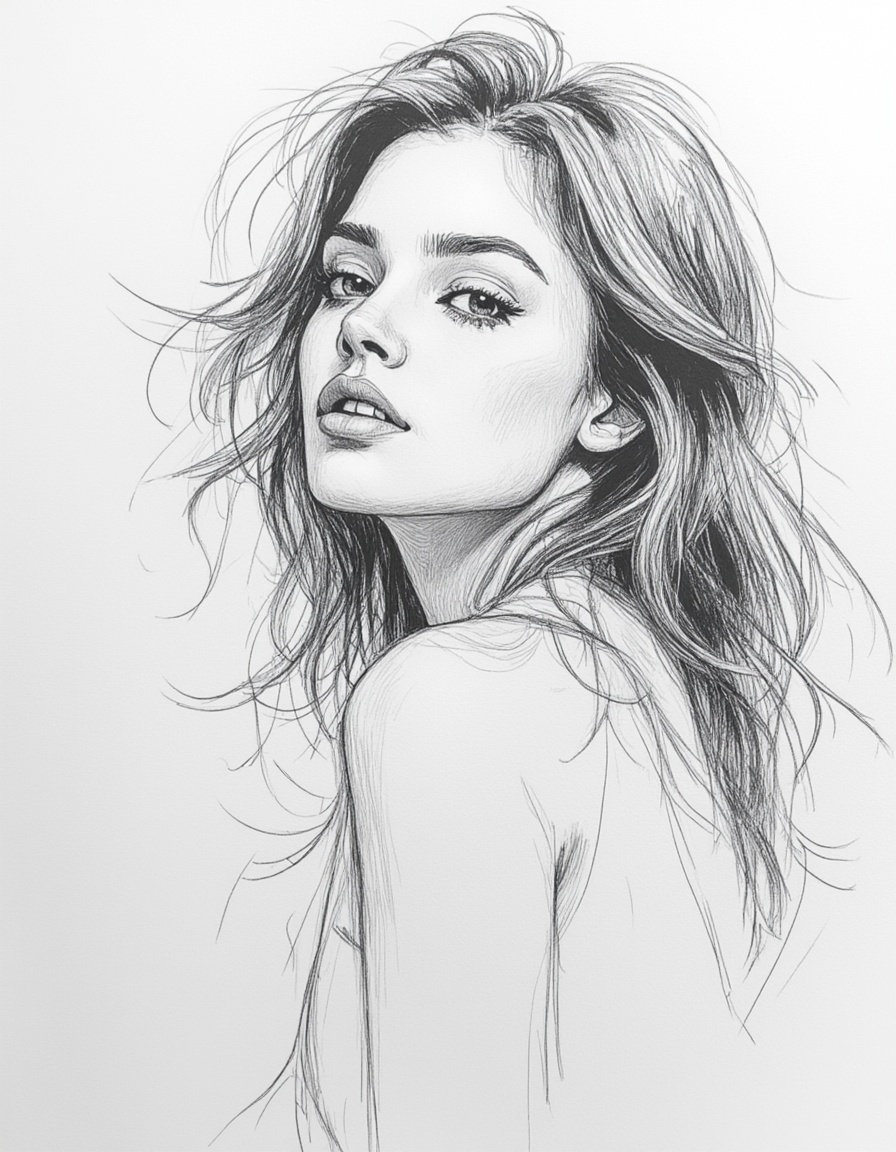 Line-art calm scene from the Clarity Coloring Book sample.