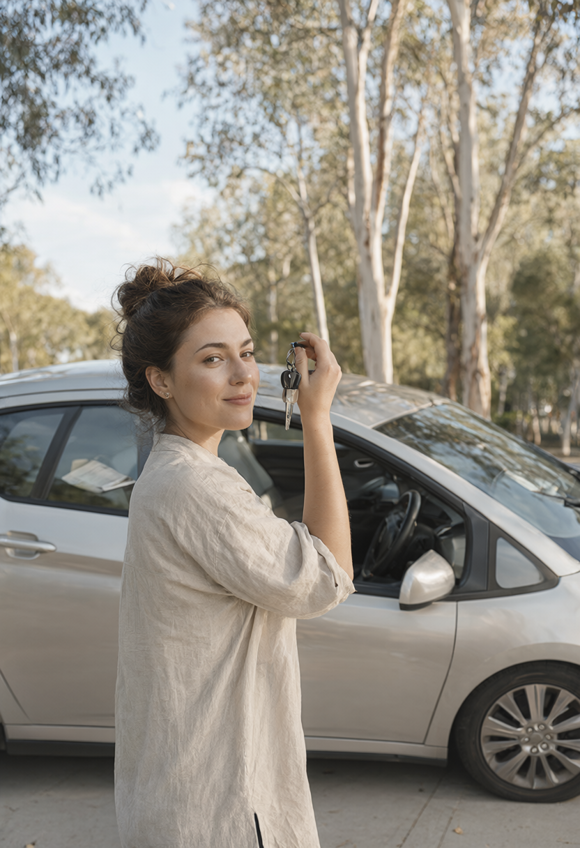 First Car Loan Tips Human Female finance hero image