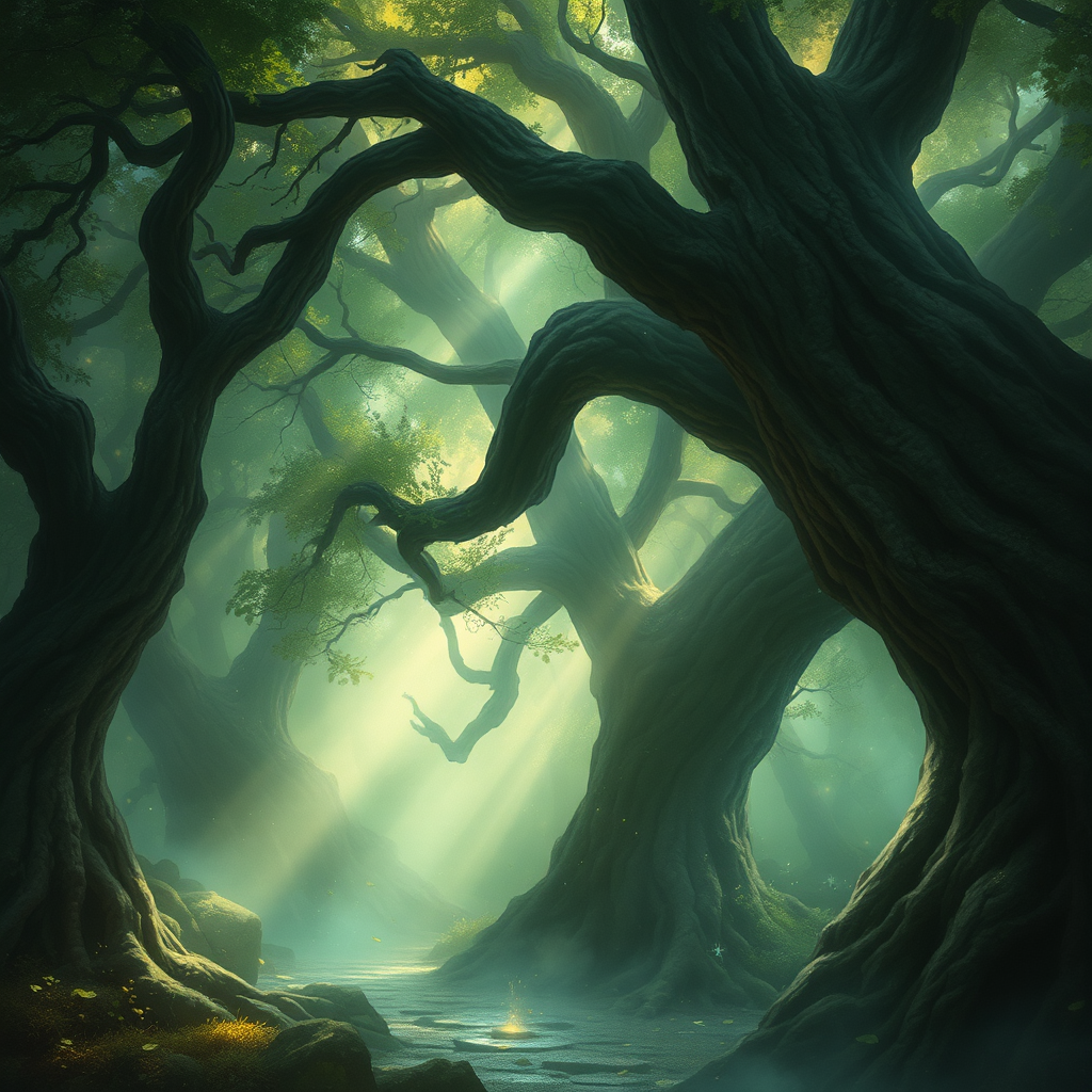 Mystical depiction of The Sacred Groove