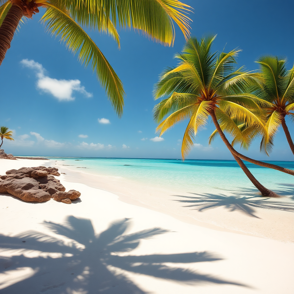 Tropical beach paradise