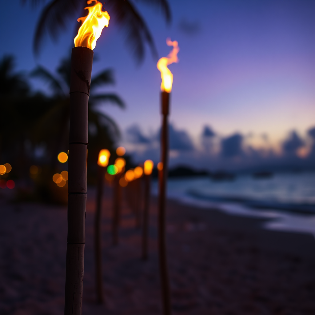 Tiki Torch Groove Cover