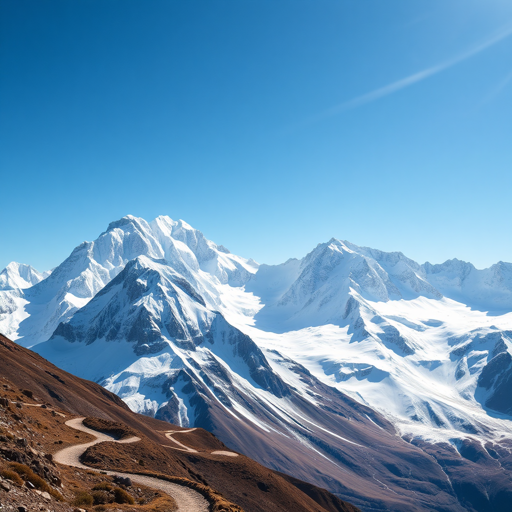 Majestic mountain landscape