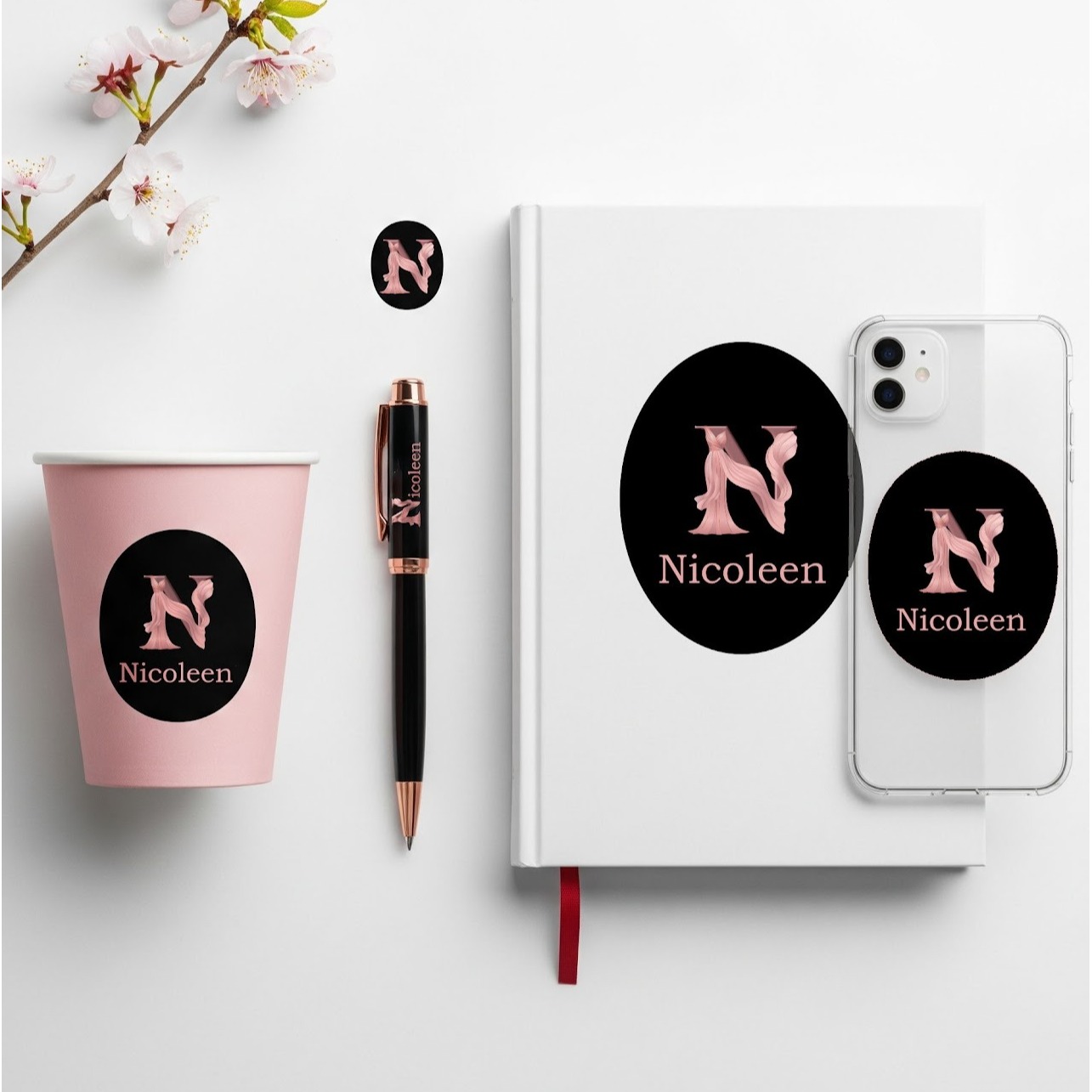 Visually appealing print design examples: labels, brochures, business cards, certificates, CVs, banners, posters, menus, invitations.